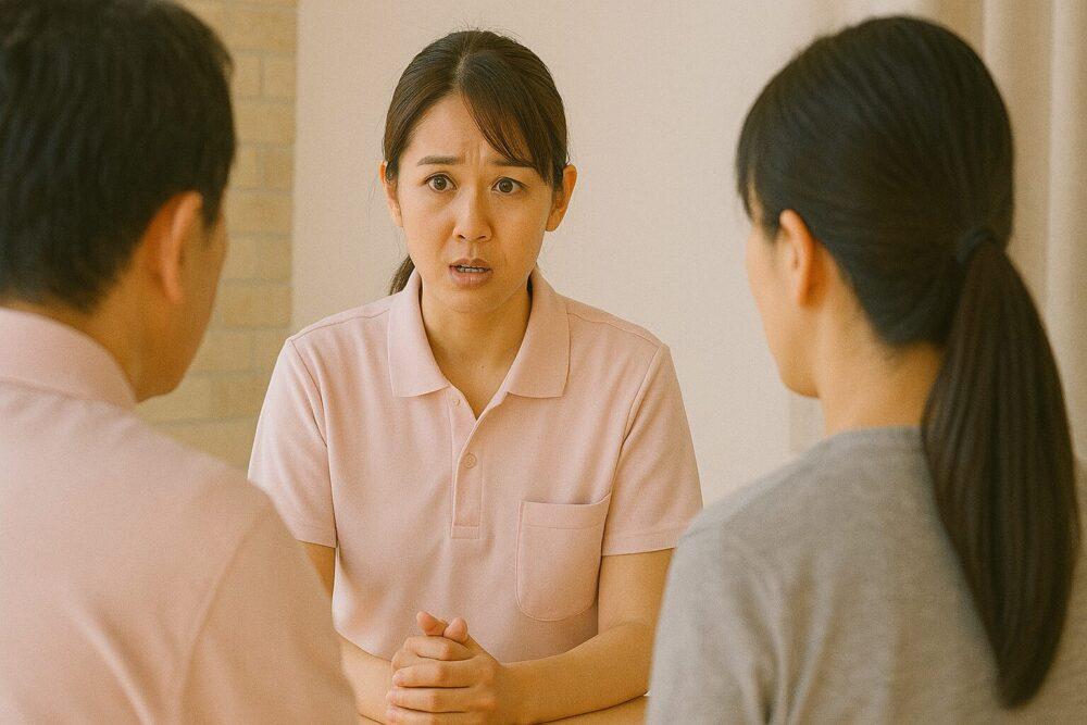 介護現場のクレーム対応マニュアル