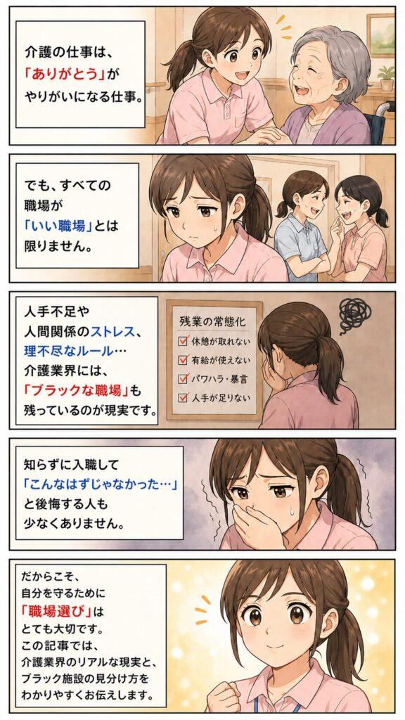 ブラックな職場から自分を守るコツを教えるマンガ