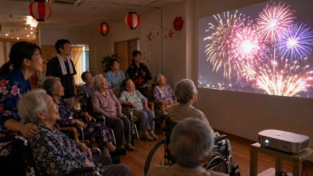 デジタル体験：VR花火・プロジェクションマッピング 3選のイメージ画像