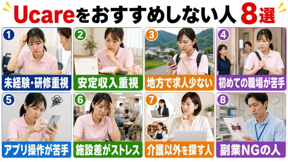 Ucareをおすすめしない人【8選】の画像