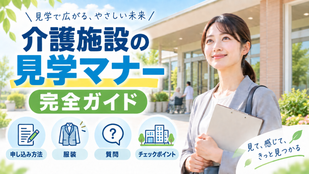 介護施設の見学マナー完全ガイド｜申し込み方法・服装・質問・チェックポイント【介護職向け】
