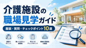 介護施設の職場見学ガイド｜申し込み方法・服装・質問・チェックポイント10選